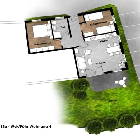 Badestra_e 18 A_ Whg_ 4 דירה *